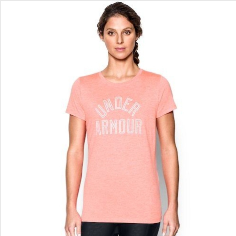 Under Armour Womens Twist Tech Graphic Crew Shirt